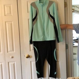 Fila Running Jacket and Matching Capri Pants